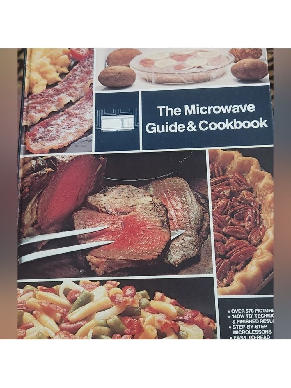 Vintage 1980 The Microwave Guide & Cookbook Recipes Cook Book Cooking